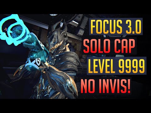 Warframe | How To L9999 SOLO SP Disruption: No Invis! | Focus 3.0 Working!