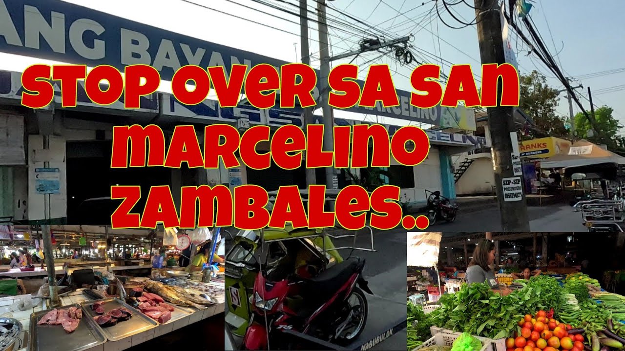 san Marcelino Zambales Market May makita kaya akong isdang maiuuwi