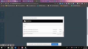 Uploading Files using Microsoft 365 into Canvas