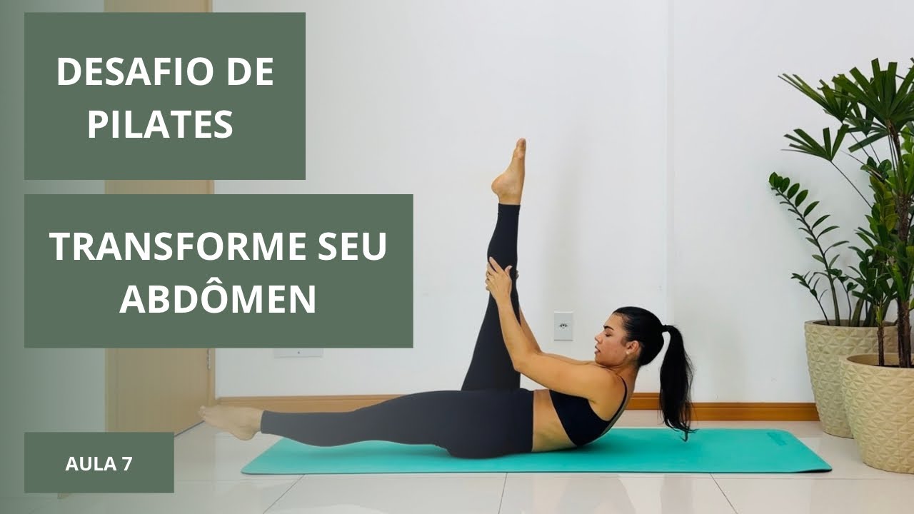 Desafio de Pilates em casa  / 5 exercícios para definir seu abdômen
