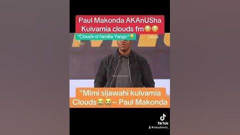 Rc MAKONDA Akanusha kuivamia Clouds😳Atoa USHAHIDI 🙌