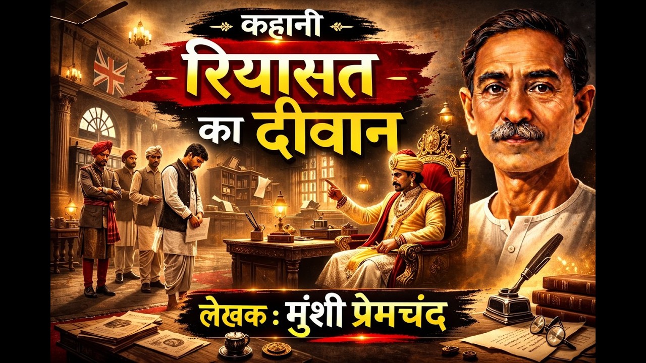 MUNSHI PREMCHAND-रियासत का दीवान | मुंशी प्रेमचंद की मार्मिक कहानी | Full Story/सच और सत्ता की टक्कर