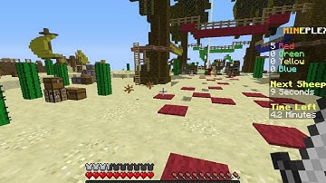 Mineplex Hackers: Black_Cat_Fulla speed hacking in sheep quest