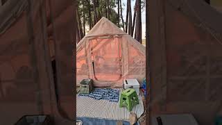 Temu Inflatable 10 person Tent in Action #bigtent #camping