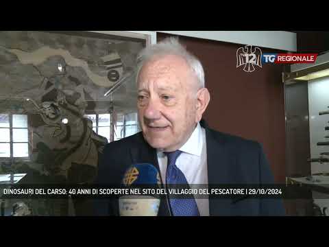 DINOSAURI DEL CARSO: 40 ANNI DI SCOPERTE NEL SITO DEL VILLAGGIO DEL PESCATORE | 29/10/2024