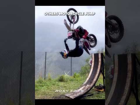 others motorcycle jump vs this guy
