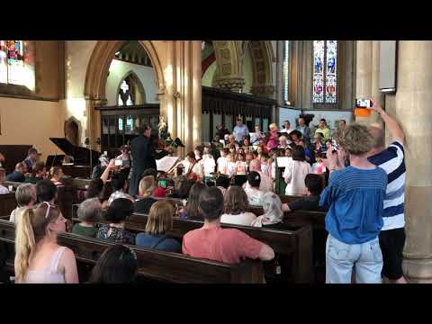 The Beatles - Lucy In The Sky With Diamonds - Grasmere school choir 28th June 2019