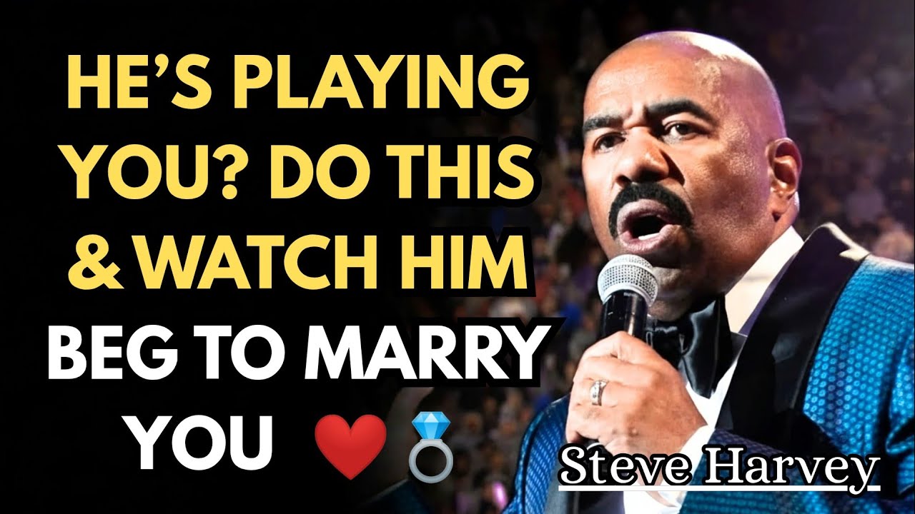 He’s Playing With Your Feelings? DO THIS & Watch Him Lose Control | Steve Harvey
