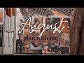 PLAN WITH ME | August 2020 Bullet Journal Setup | brown theme 🤎