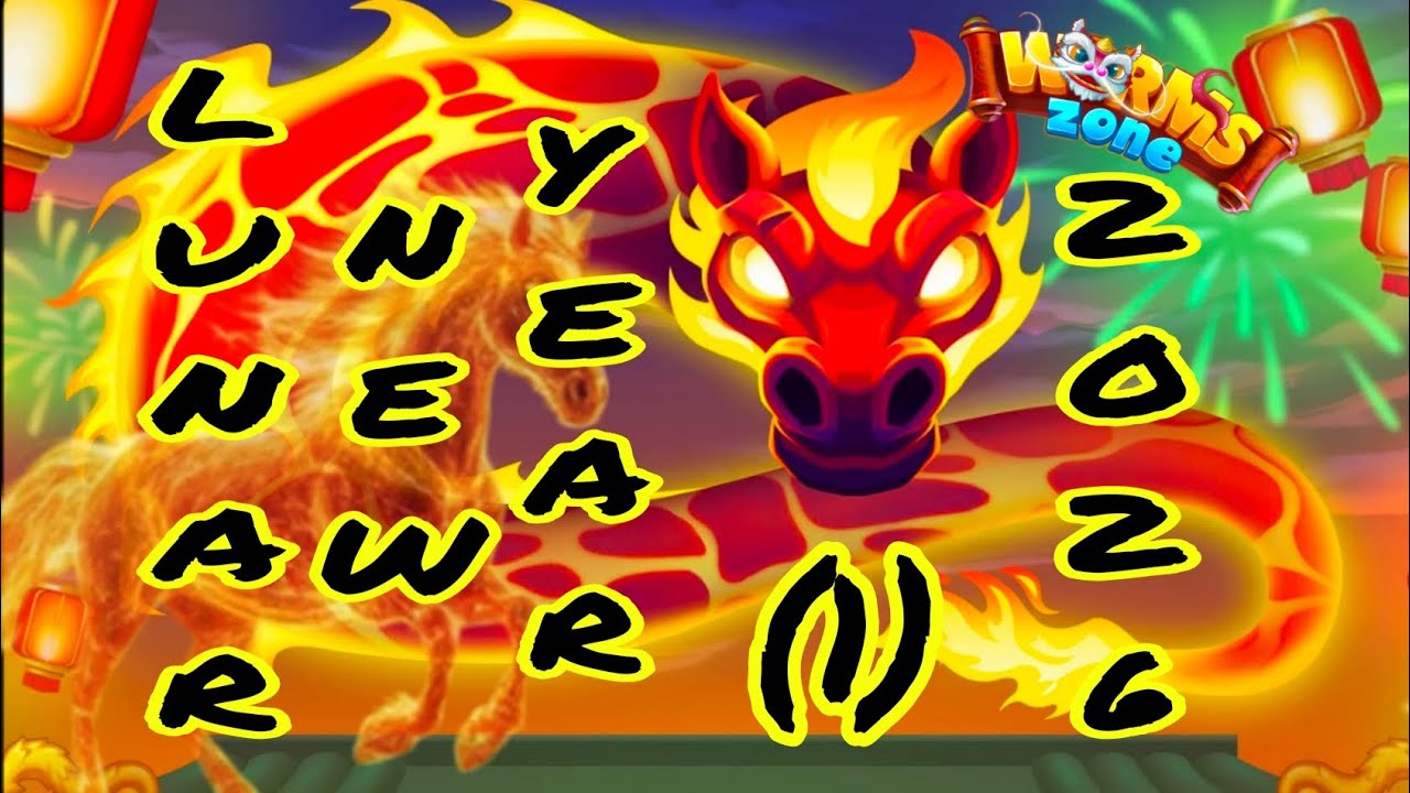 🏮🧨 Worms Zone.io Lunar New Year 2026 (1) 🏮🧨 by 4Games_#1192