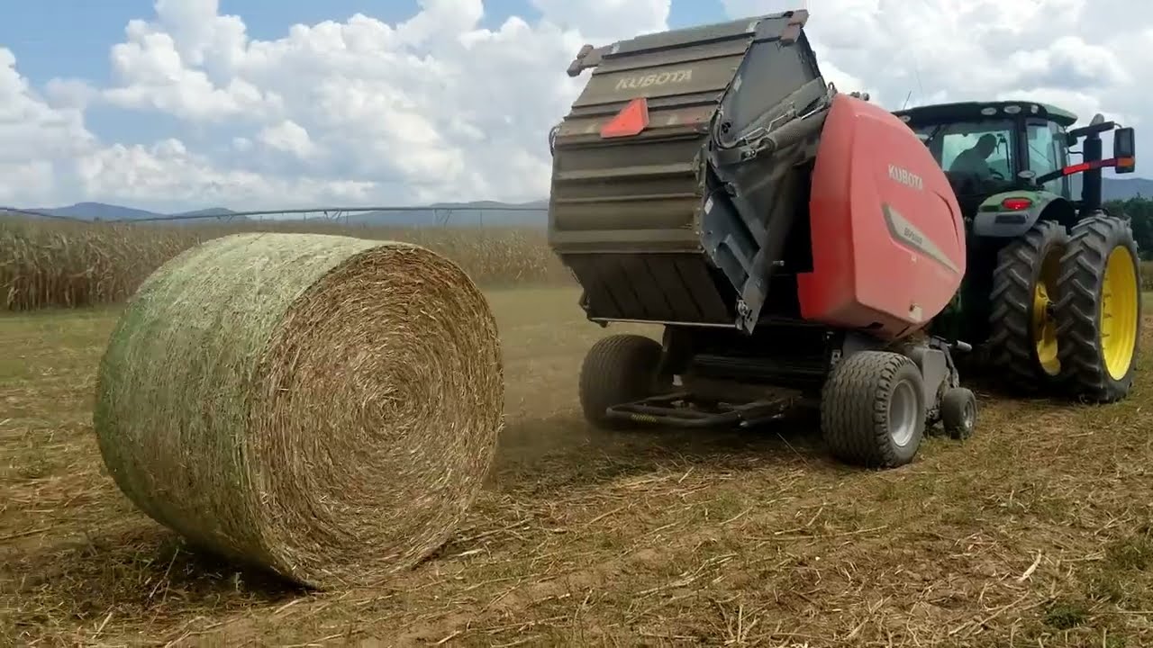 Hemp Baling