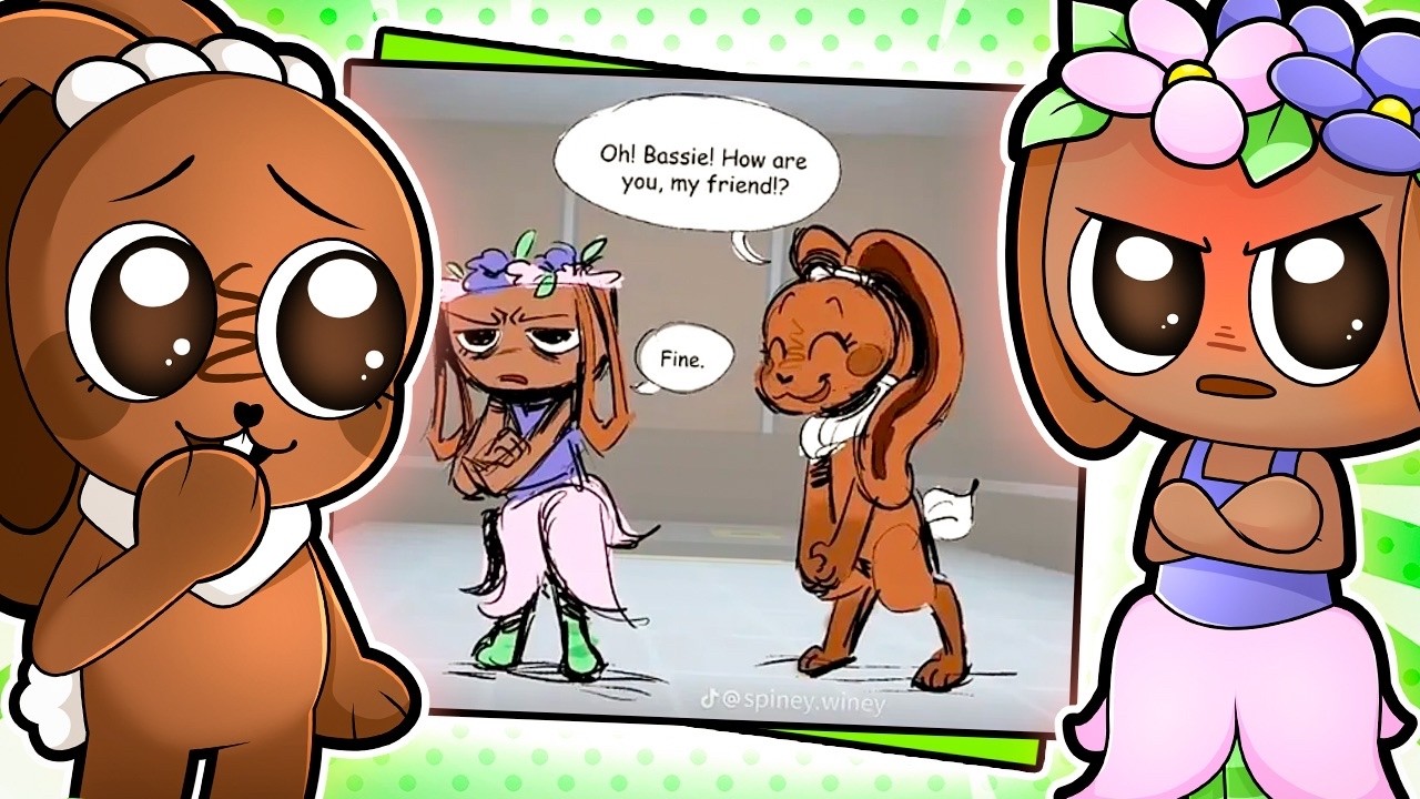 Cocoa e Bassie REAGIRAM a ANIMAÇÕES no Dandy's World VR!