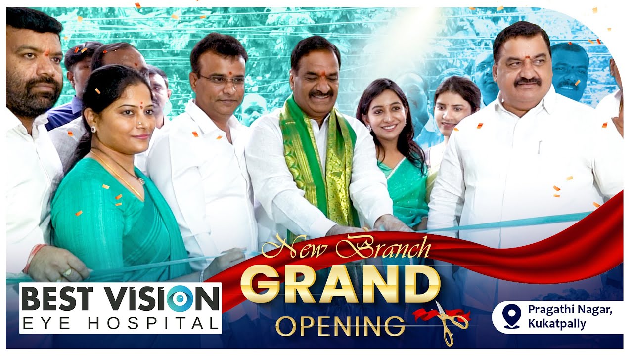 Grand Opening of Best Vision Eye Hospital in Hyderabad | Inauguration ...