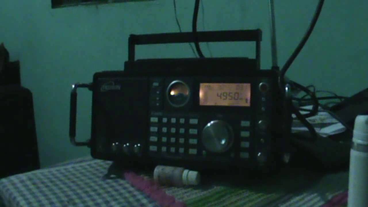 Rádio Nacional de Angola , Luanda / Angola 4950 kHz [ Grande sinal