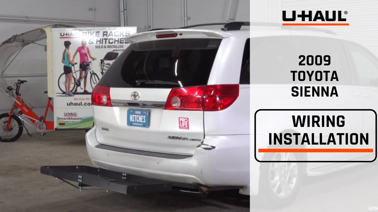 2009 Toyota Sienna Trailer Wiring Harness Installation YouTube