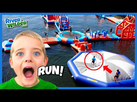Kids WIPEOUT on
