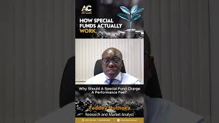 Why should a special fund charge a performance fee