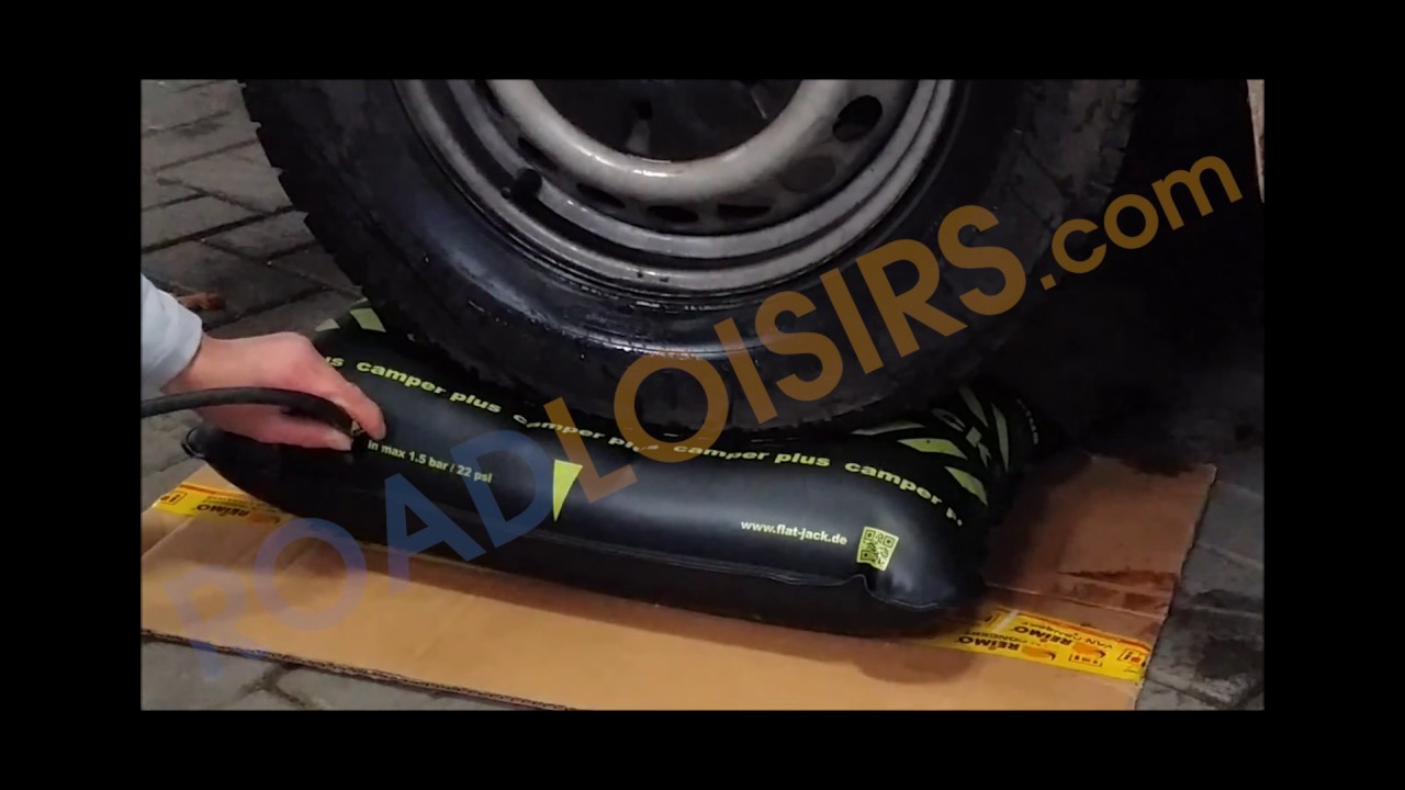 Cale Flat Jack gonflable CAMPER PLUS CD10383