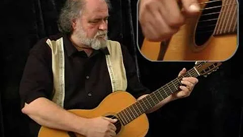 Dogs in the Creek Bed- Clawhammer Guitar Demo. Mic...