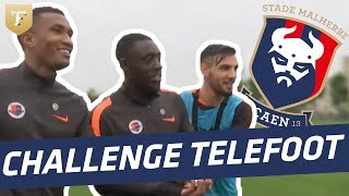 Challenge : Les joueurs de Caen et le challenge des jongles !