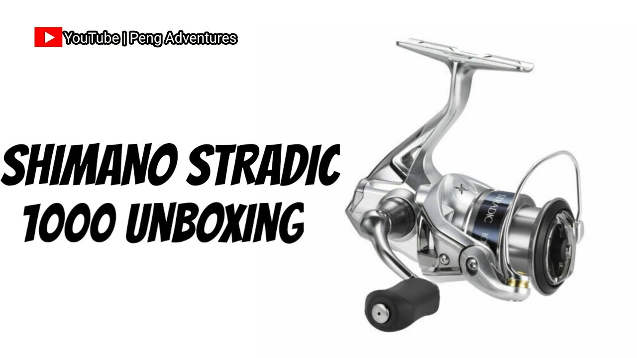 Fishing Gear  Shimano Stradic 1000 Unboxing 
