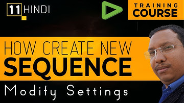 Edius Pro | How to create New sequence in Edius All Version | Video Editing Training Class