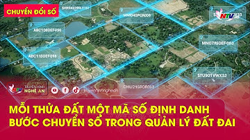 Chuyển đổi số: Mỗi thửa đất một mã số định danh - bước chuyển số trong quản lý đất đai
