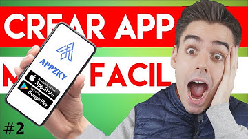 Cómo CREAR tu APP GRATIS para ANDROID o iOS ¡Fácil! SIN SABER PROGRAMAR en INTERNET (APPZKY 2022)