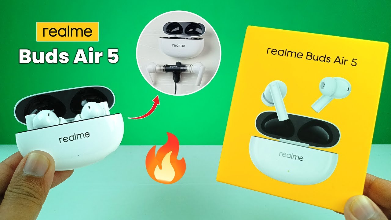 Realme Buds Air 5 : Review, Unboxing & Actual Sound Test ⚡ Best Tws Under  4000 ⚡ 