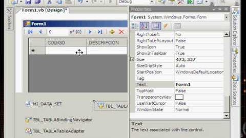 Obtener datos en VB .NET desde SQL SERVER 2005 utilizando ADO.NET 2.0 con lo mas minimo de codigo