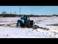 Турбо Мтз 82 тест турбины по снегу (часть 2)