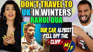 DON'T TRAVEL TO UK IN WINTERS | STANDUP COMEDY VLOGS by Rahul Dua ft. Wife | REACTION!!