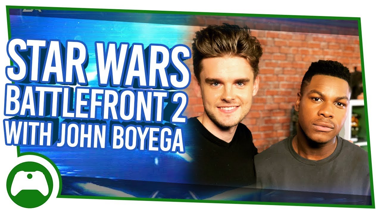 benny snell jr Let's Play Star Wars Battlefront 2 With The Real Finn - John Boyega!