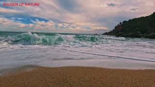 Ocean Harmony: Sunset Beach Bliss for Mindfulness and Focus