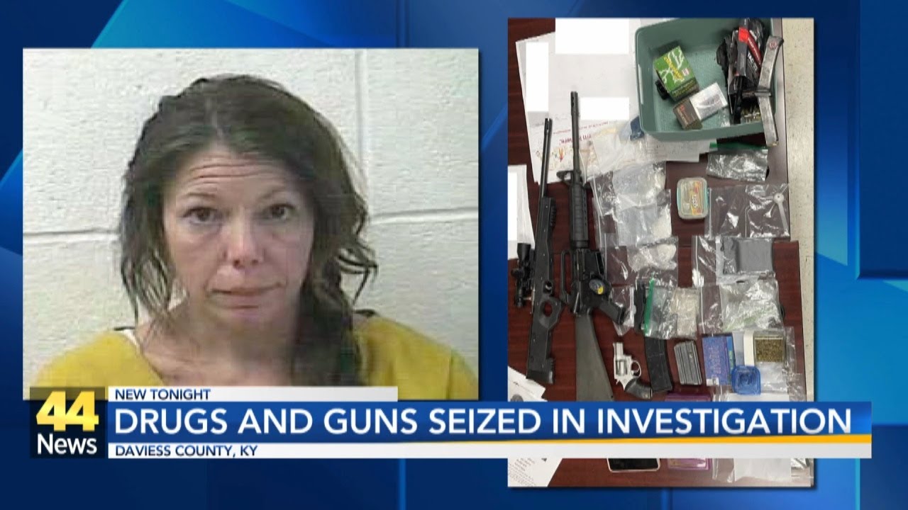 Drugs and guns seized in investigation - YouTube