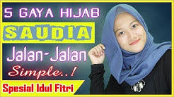 5 Gaya Hijab Saudia Untuk Jalan - Jalan Idul Fitri Simpel #NMY Hijab Tutorials - Durasi: 12.34. 