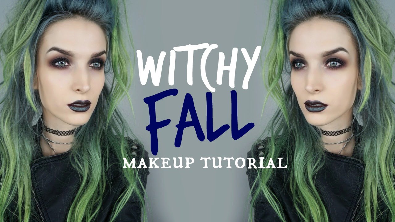 Dark & Witchy Fall Makeup Tutorial