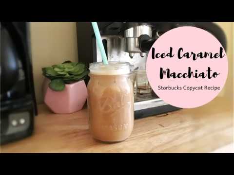 Iced Caramel Macchiato | Starbucks Copycat Recipe