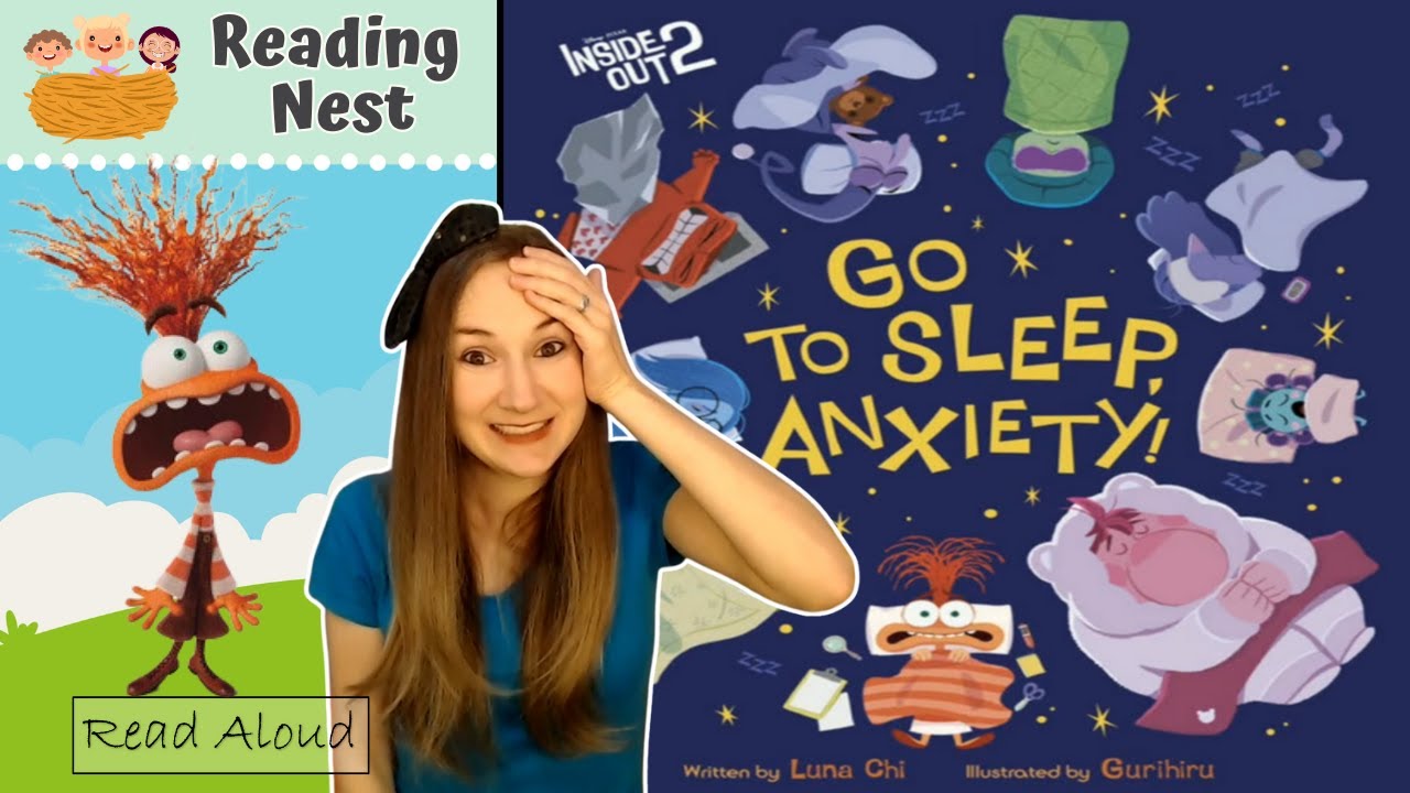 Inside Out 2 Go To Sleep Anxiety Inside Out 2: Go To Sleep Anxiety (Disney/Pixar) Read Aloud Kids Book #