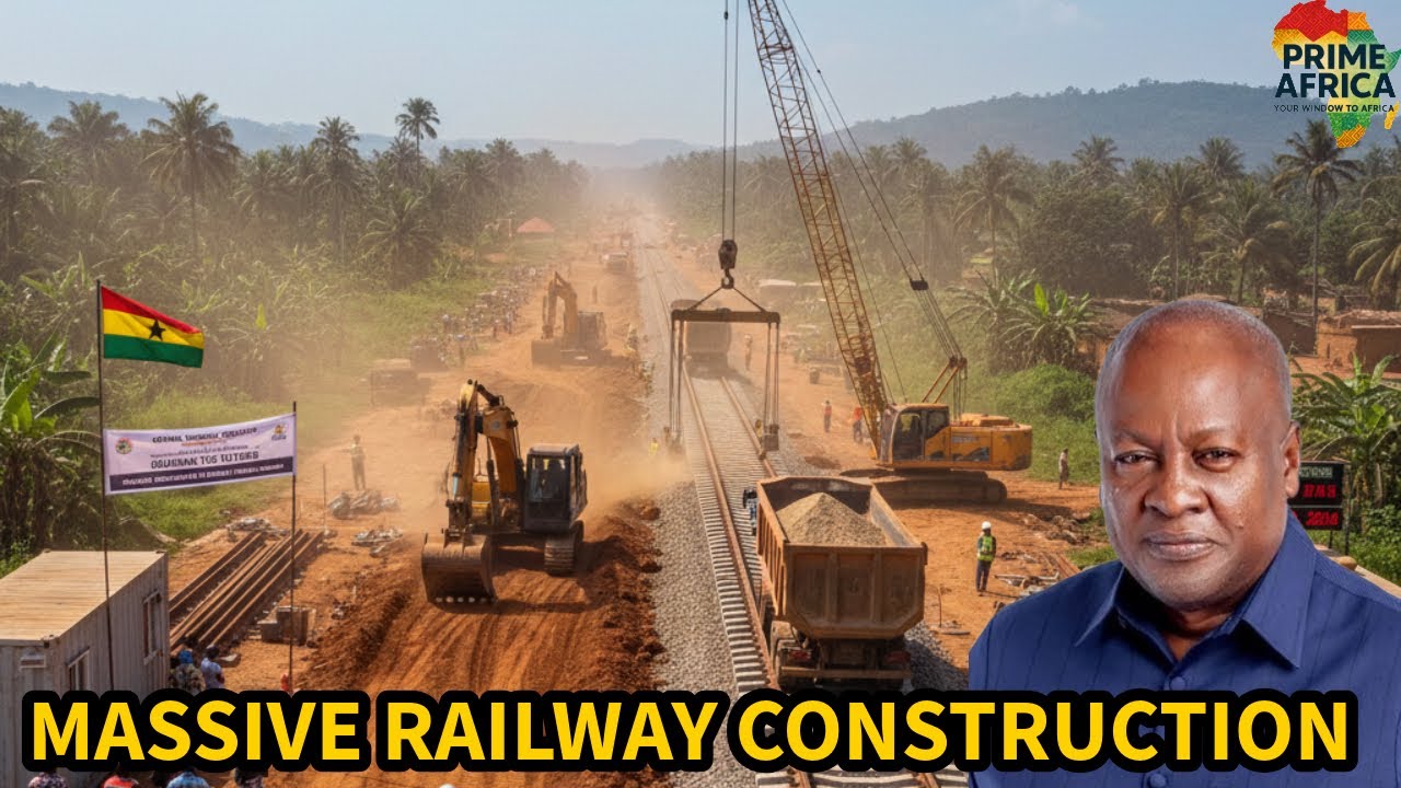 Ghana’s $21.5 Billion Railway Revolution: Africa’s Largest Railway Project Explained