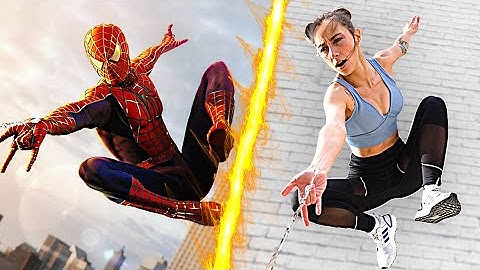 ON RÉALISE LES CASCADES DES FILMS SPIDER-MAN (niveau débutant & expert)