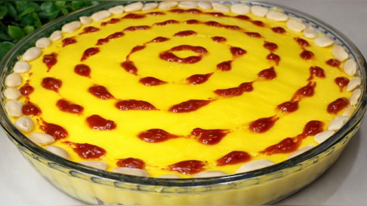 كده كده لو جربتى تعمليه بالطريقة دى كده هاتعملى احلى جلااشات كده 😉 حلويات رمضانيه 🌙