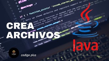 39 Creando Archivos en Java: Una Guía Práctica | Java