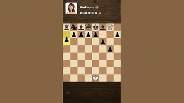 Beating Neeko bot with just one Queen #chess #checkmate #shorts