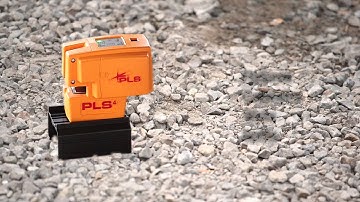 The PLS 4 Red Beam Laser Level System
