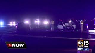 Two killed, several hurt in wrong-way crash near Maricopa