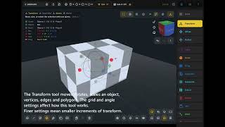Denrim: Forge Transform Tool, Grid and Angle settings.