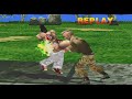 Tekken 1  jack arcade mode ps1