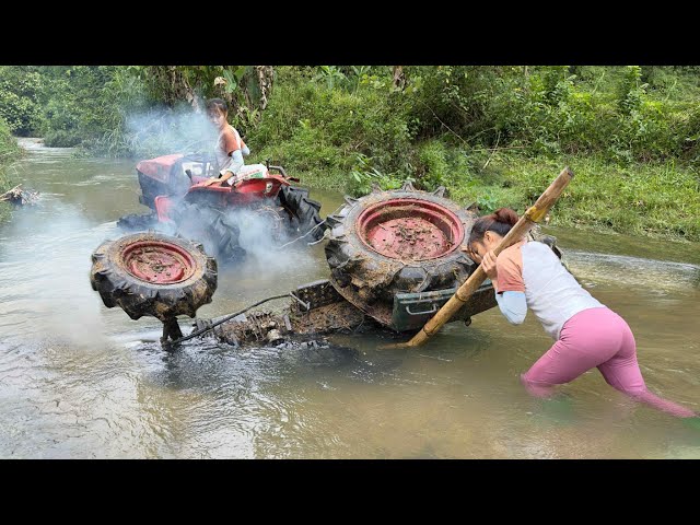 Starting and restoring a rusted and flooded tractor (kubota - DT