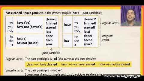 Essential Grammar in Use   unit 15   present perfect I have done  part 1